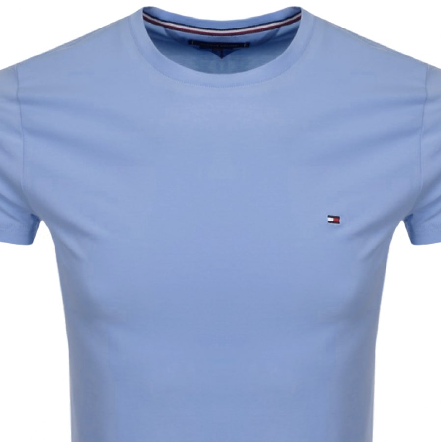Alternative Image for ProductTommy Hilfiger Slim Fit Logo T Shirt Blue2